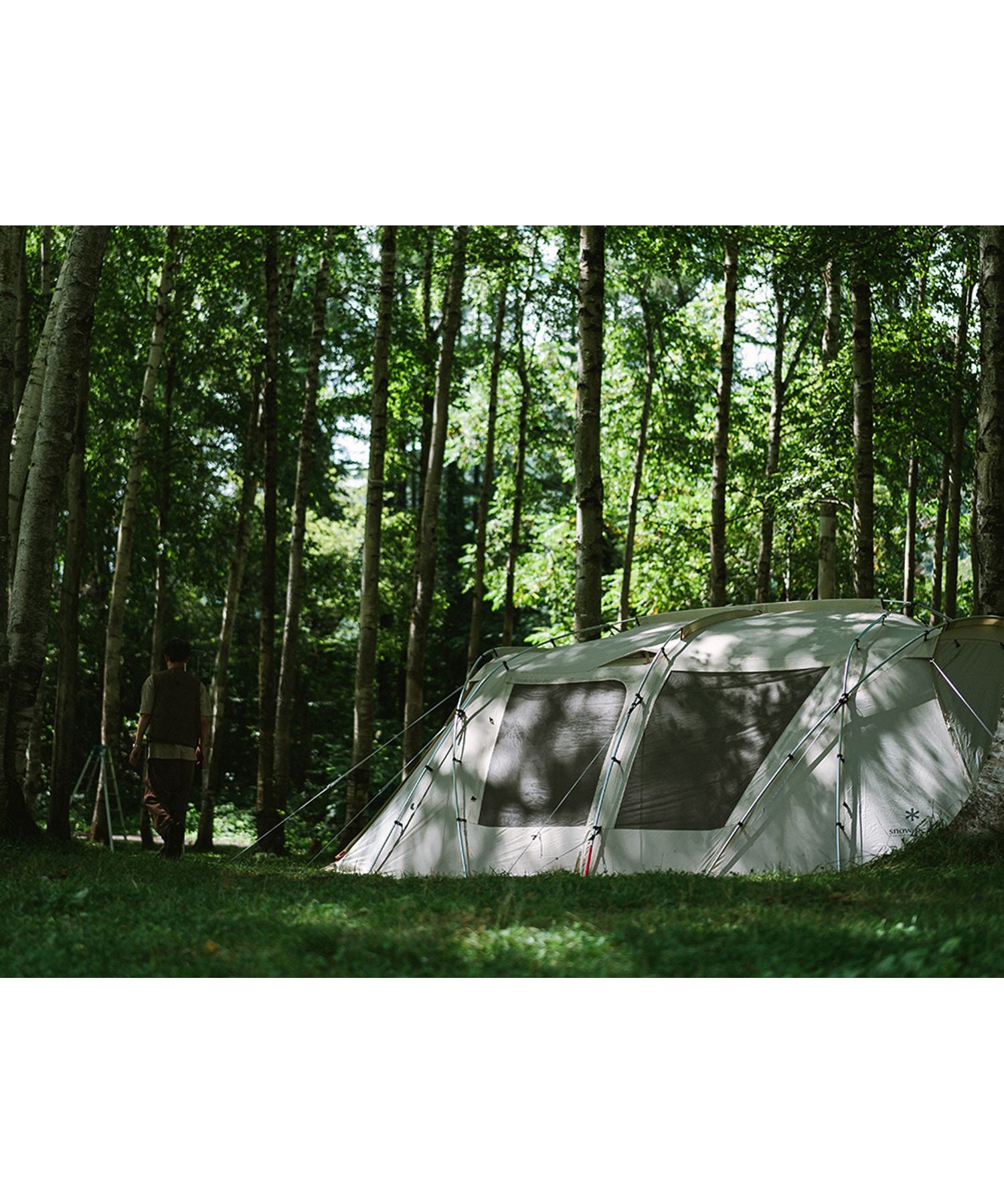 snow peak Land Lock Ivory 象牙白色別墅帳TP-671IV – CampingCat Outdoor