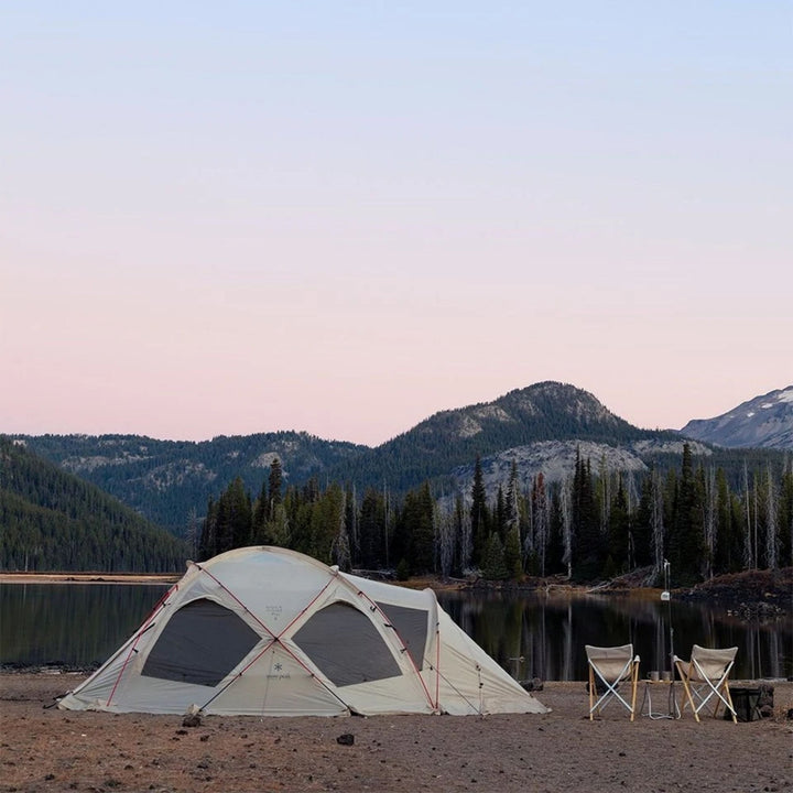 snow peak Dock Dome Pro.6 Ivory 象牙白色帳篷 SD-507IV