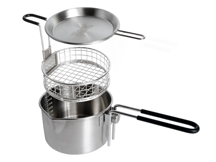 DOD FRY & STEAM SET 露營蒸煮炸鍋 KS1-166-SL