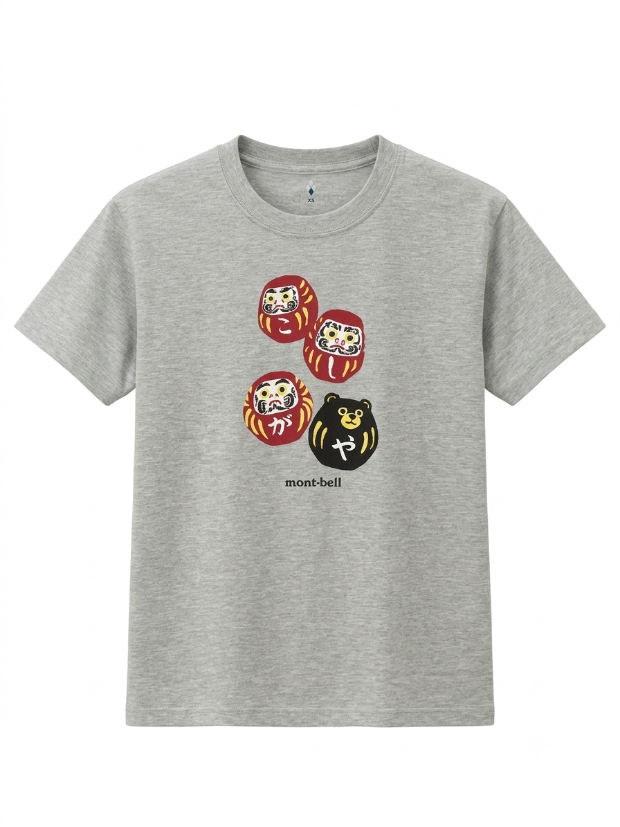 Montbell / mont-bell Wickron T Koshigaya 越谷だるま 透氣短袖T-Shirt 1504595