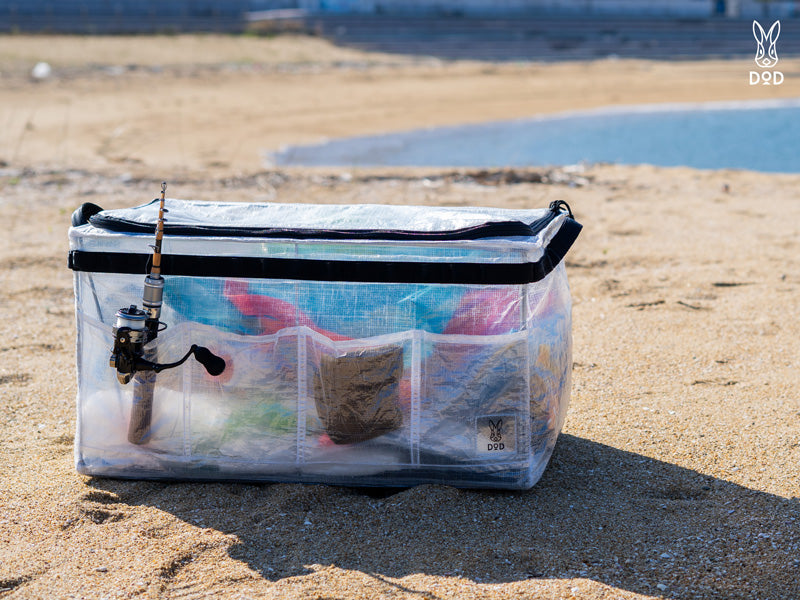 DOD Bony Guy 摺疊收納箱 透明色 FX2-177-CL