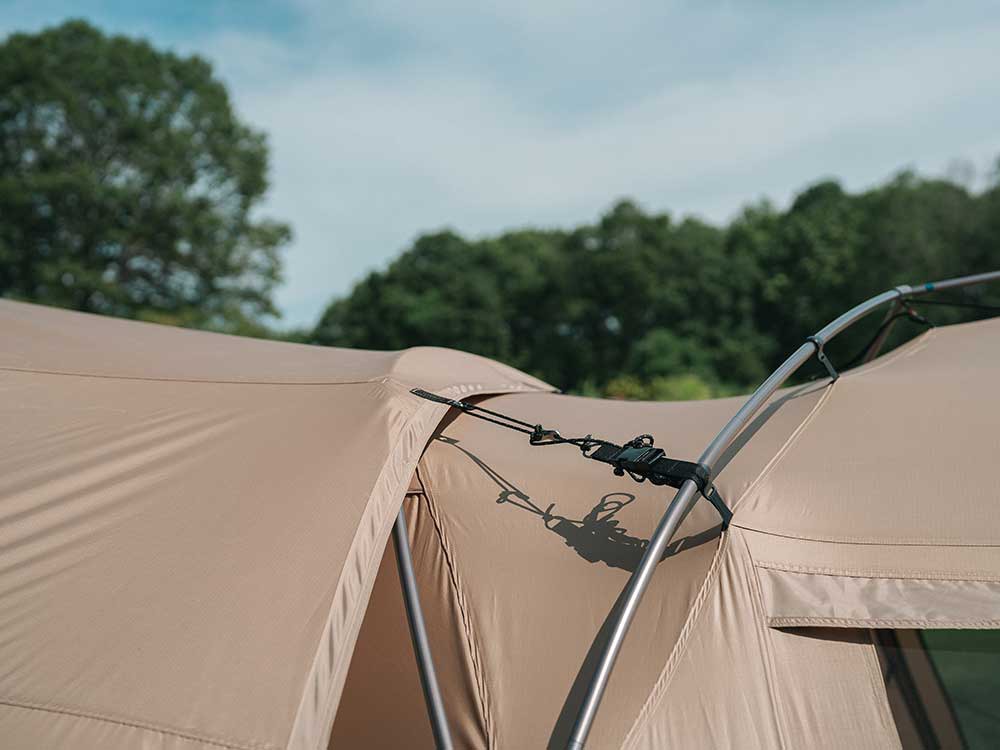 スノーピーク Connect Tarp Hexa Ivory Takibi Tarp Hexa Set M - Takibi Fire & Grill - Snow Peak