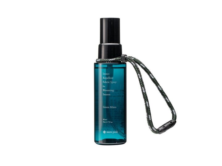 snow peak 2025 雪峰祭 春 Fabric Bug Spray with Fresh Green Leaves Scent 若葉香氛防蟲布用噴霧 FES-341-3