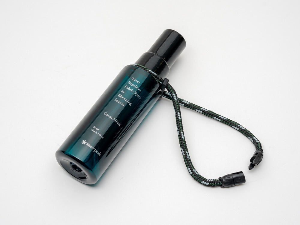 snow peak 2025 雪峰祭 春 Fabric Bug Spray with Fresh Green Leaves Scent 若葉香氛防蟲布用噴霧 FES-341-3