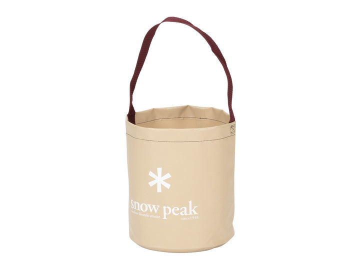 snow peak Camp Bucket 摺疊水筒 12L FP-152R