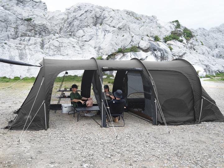 DOD KAMABOKO TENT 3(M) 隧道帳篷 黑色 T5-689-BK