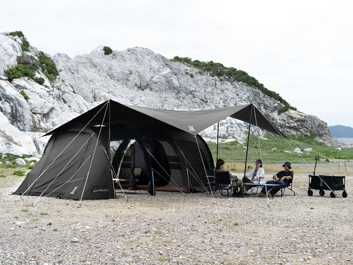 DOD KAMABOKO TENT 3(M) 隧道帳篷 黑色 T5-689-BK