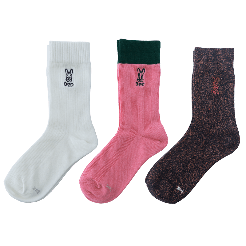 DOD 3P USAGI-LADY SOCKS(M) 3色短襪 SH273-PK-M
