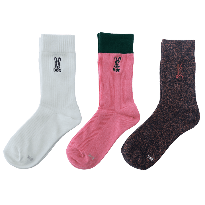 DOD 3P USAGI-LADY SOCKS(M) 3色短襪 SH273-PK-M