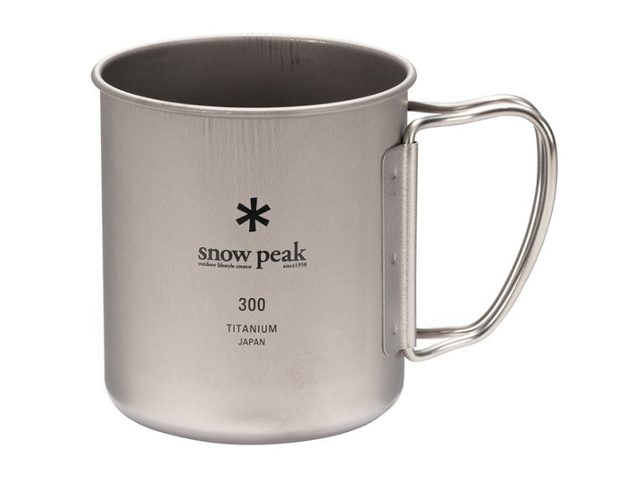 snow peak Titanium Single Wall 300 Mug 單層鈦杯 MG-142