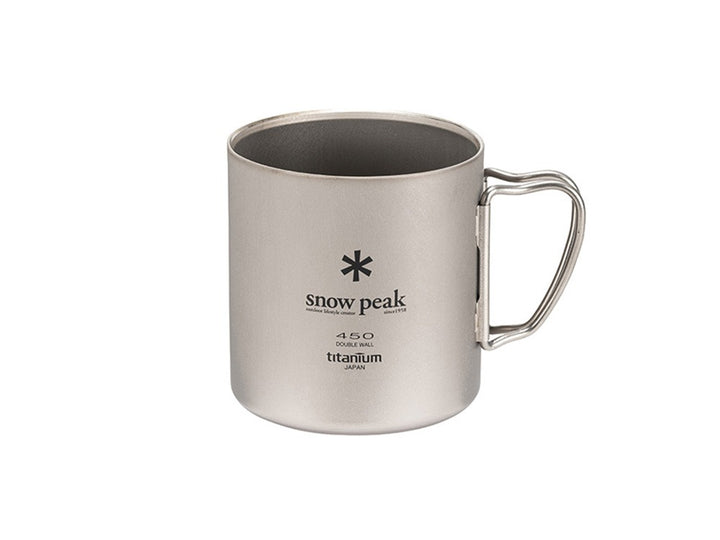 snow peak Titanium Double Wall Mug 450 雙層鈦金屬杯 MG-153