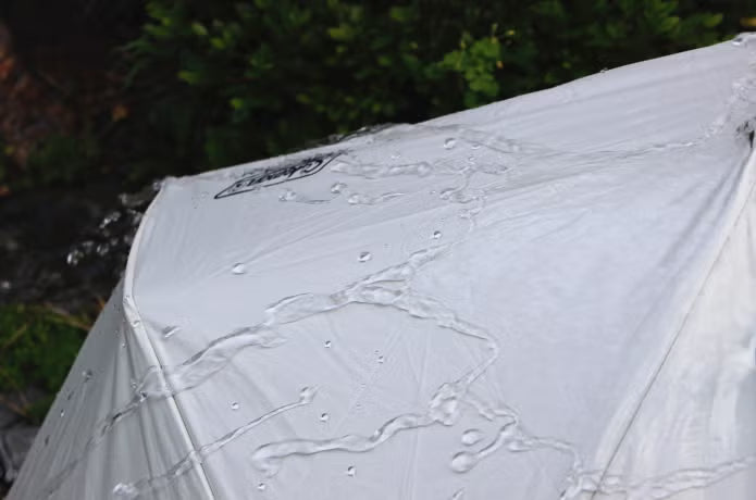 Coleman x Lawson Automatic Opening Umbrella Ivory 晴雨兼用自動開合式縮骨遮 象牙色