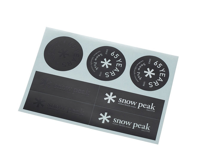 snow peak 65th Anniversary Sticker Set 65週年貼紙 NV-065