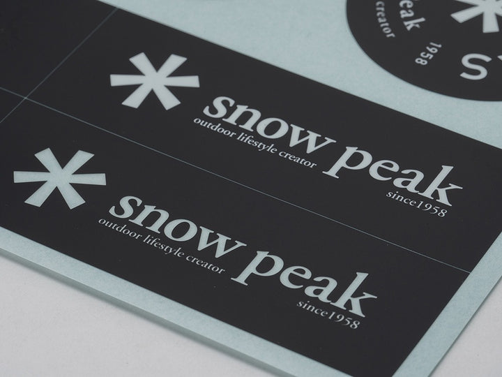 snow peak 65th Anniversary Sticker Set 65週年貼紙 NV-065