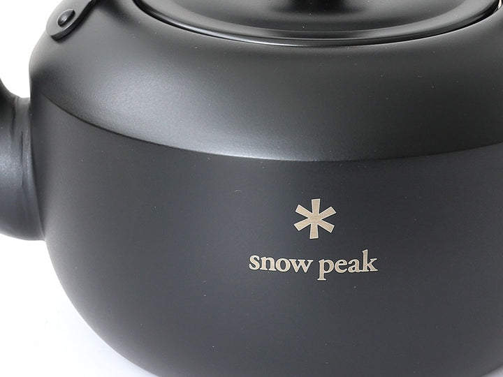 snow peak Round Kettle Matte Black 1.5L 水煲 PG-009