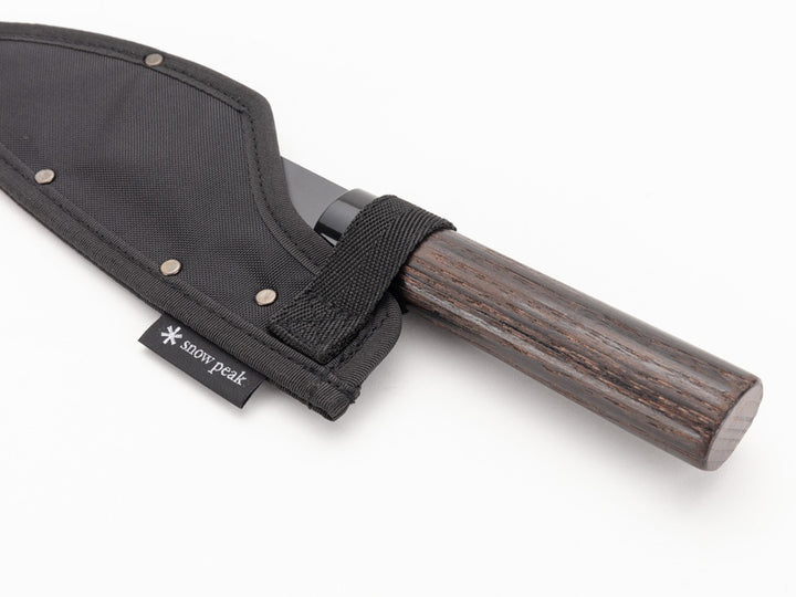 Snow Peak 日本製 Black Deba Knife 黑色刀 PG-066
