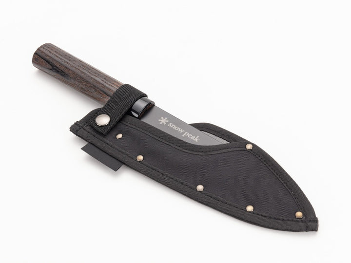 Snow Peak 日本製 Black Deba Knife 黑色刀 PG-066