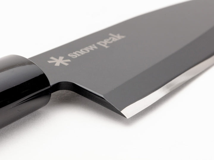 Snow Peak 日本製 Black Deba Knife 黑色刀 PG-066
