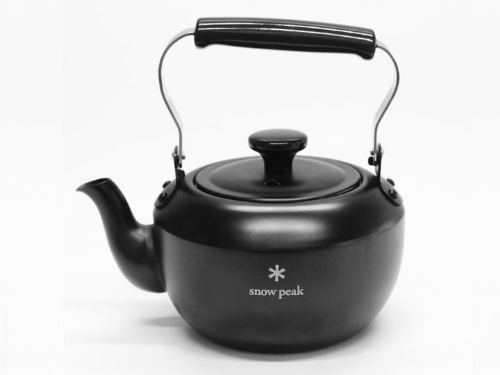 snow peak Teapot Classic Matte Black 0.7 茶煲 PG-160