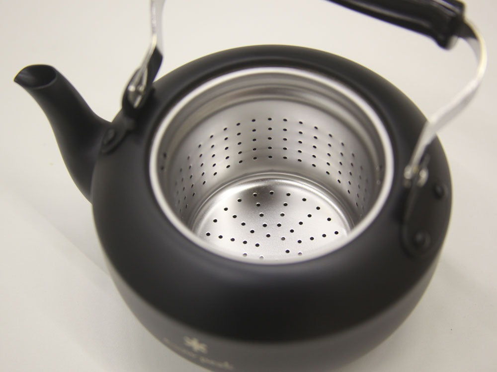 snow peak Teapot Classic Matte Black 0.7 茶煲 PG-160