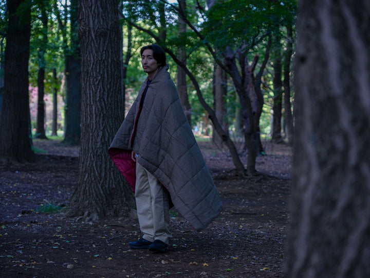 snow peak x Rumpl THE NANOLOFT TAKIBI BLANKET One Pro. 焚火保暖毛氈 SI24A-TTPB-SPR-TPR
