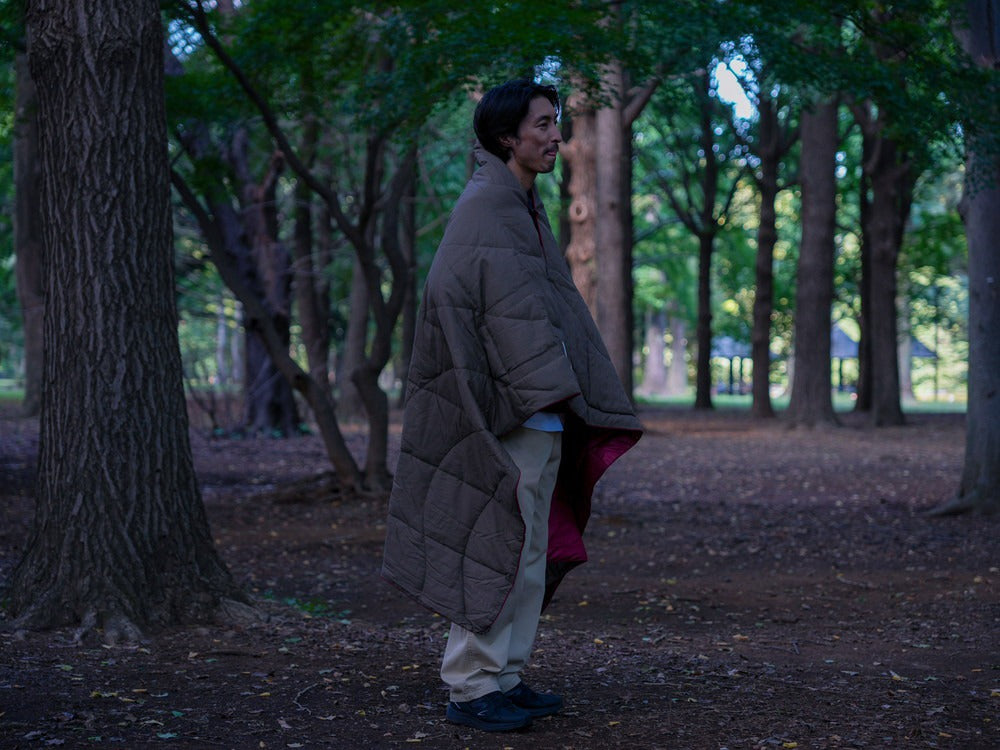 snow peak x Rumpl THE NANOLOFT TAKIBI BLANKET One Pro. 焚火保暖毛氈 SI24A-TTPB-SPR-TPR
