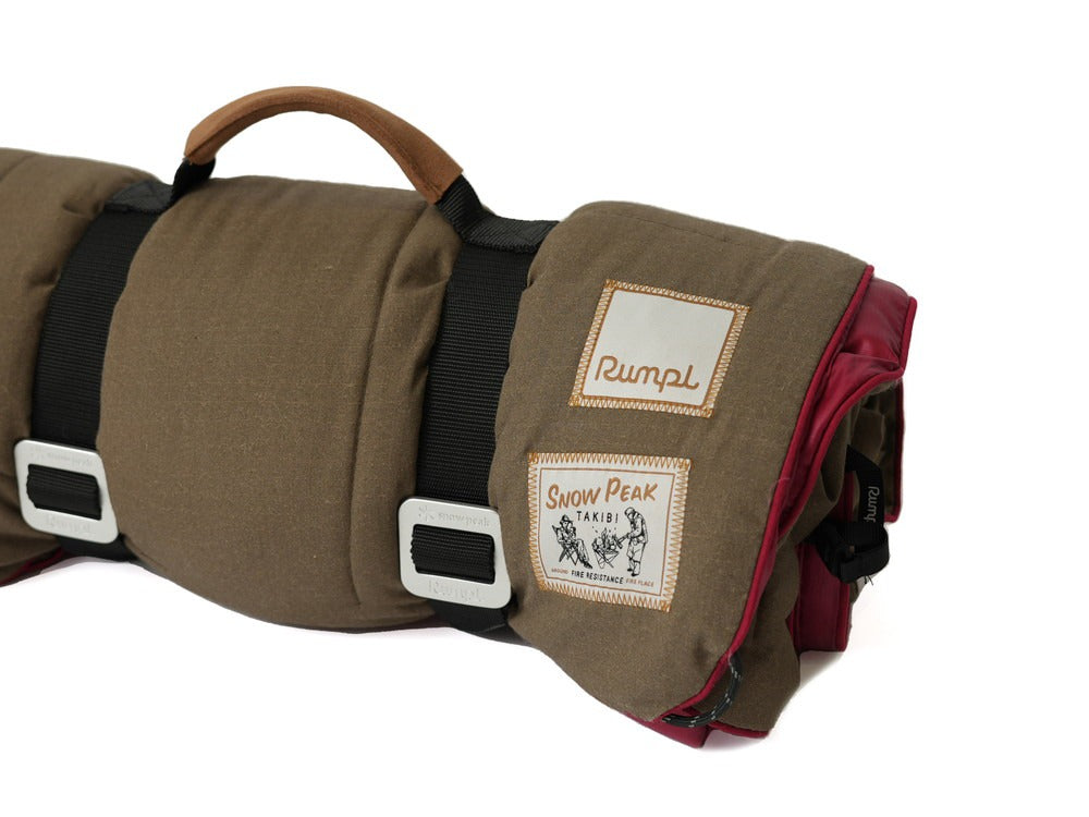 snow peak x Rumpl THE NANOLOFT TAKIBI BLANKET One Pro. 焚火保暖毛氈 SI24A-TTPB-SPR-TPR