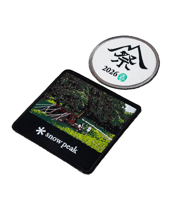 snow peak 2026 雪峰祭 春 限定 Land Lock Iron-On Patch Set ET-26SU003