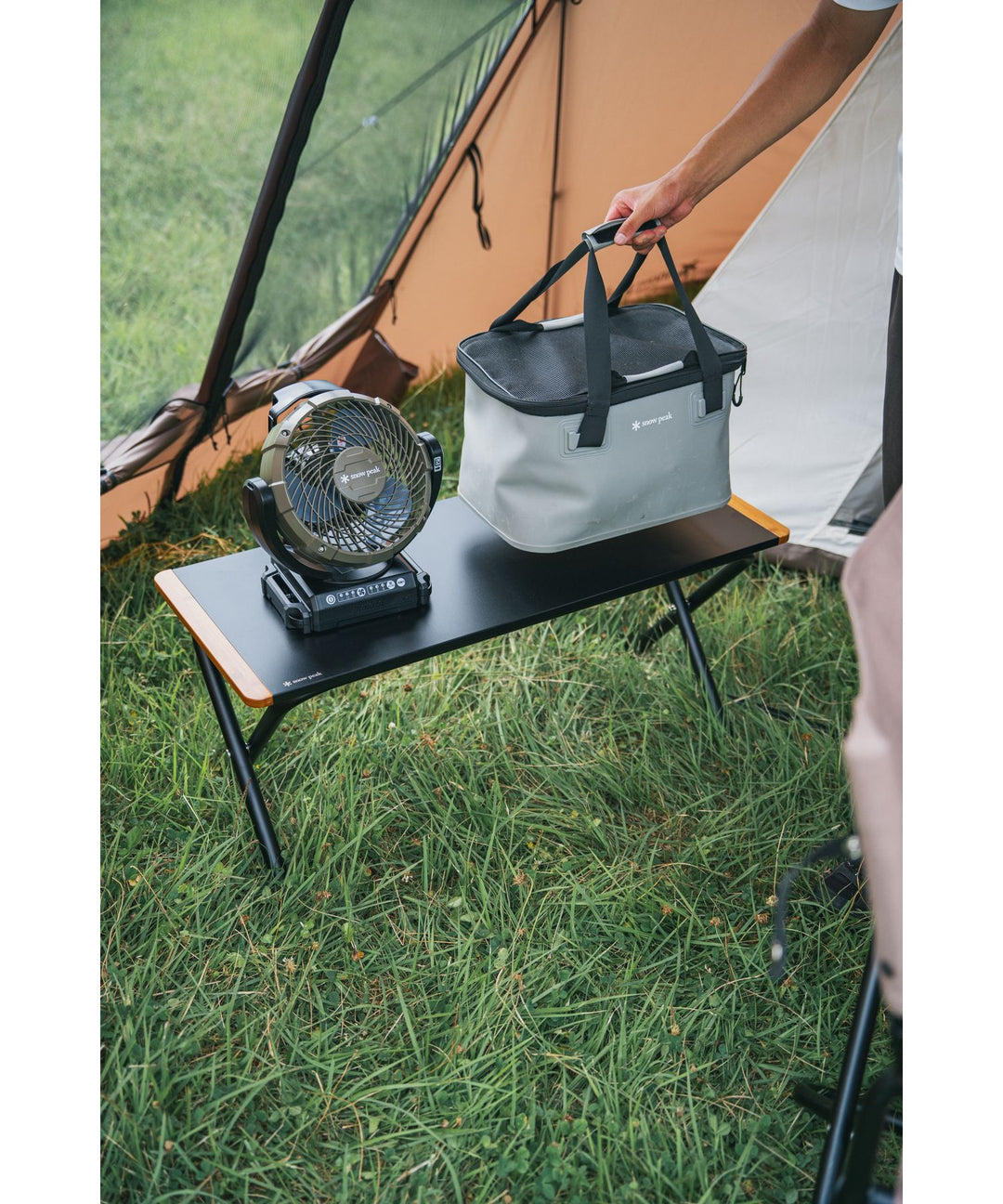 snow peak 雪峰祭 2026 Folding Shelf Metal Top Black 摺疊式架 FES-067-BK