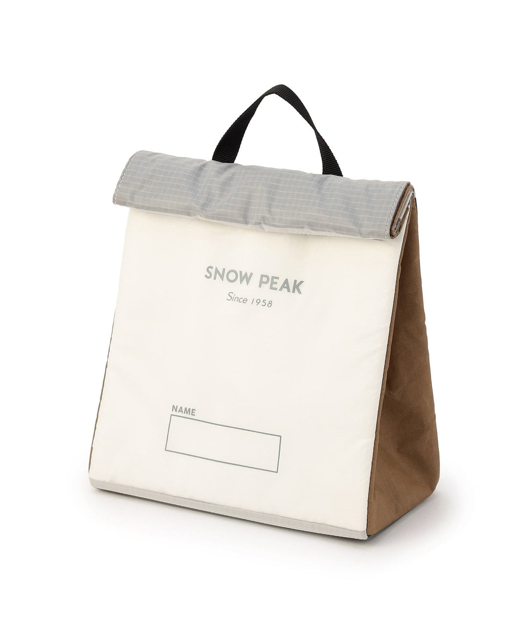 snow peak 雪峰祭 2026 秋  Field Grocery Bag 100261SB20-BLACK・ETC1 保冷袋
