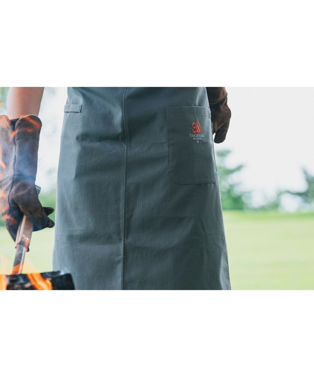 snow peak 焚火台30週年限定 Camper Apront 圍裙 UG-930