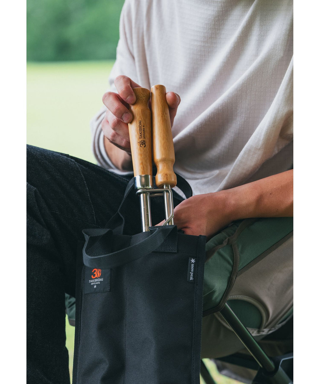 snow peak 焚火台30週年限定 Takibi Tool Set 焚火工具套裝 N-004