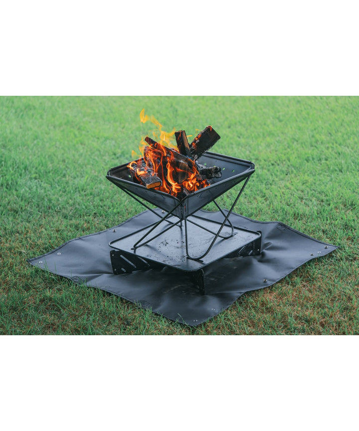 snow peak 焚火台30週年限定 2 Way Flame Retardant Sheet 難燃防護墊／攜行袋 ST-013