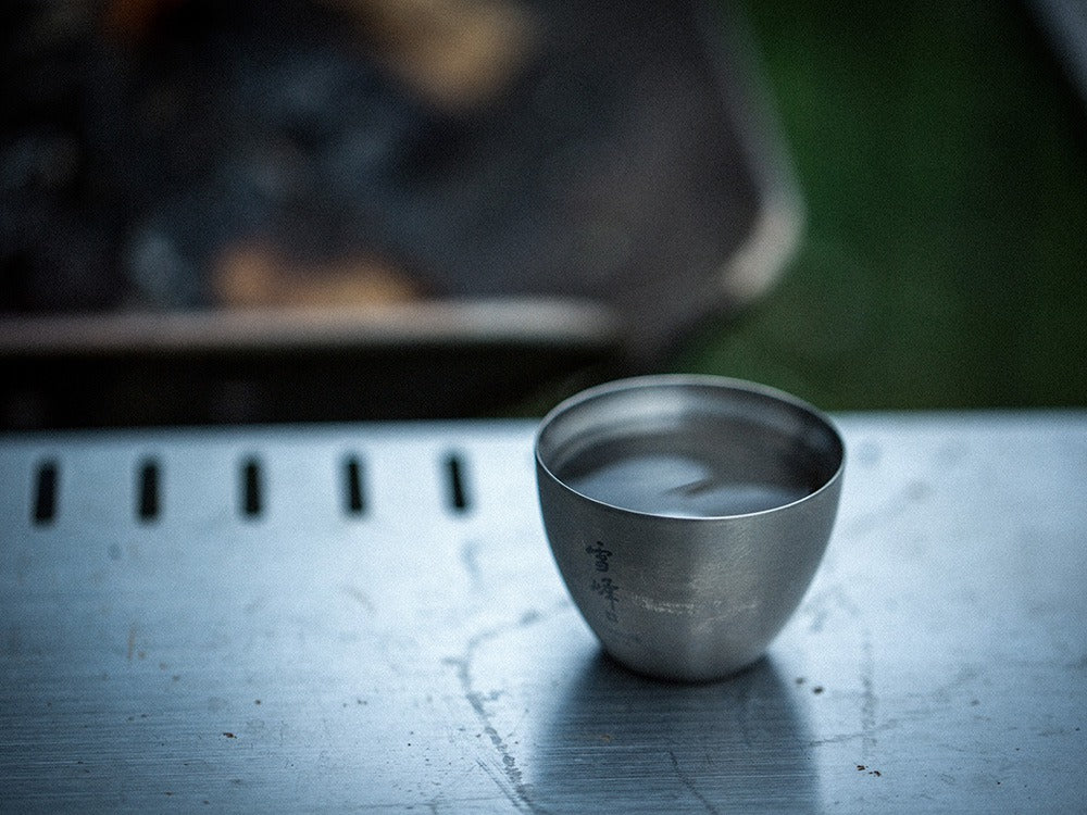 snow peak Sake Cup Titanium 清酒杯 TW-020