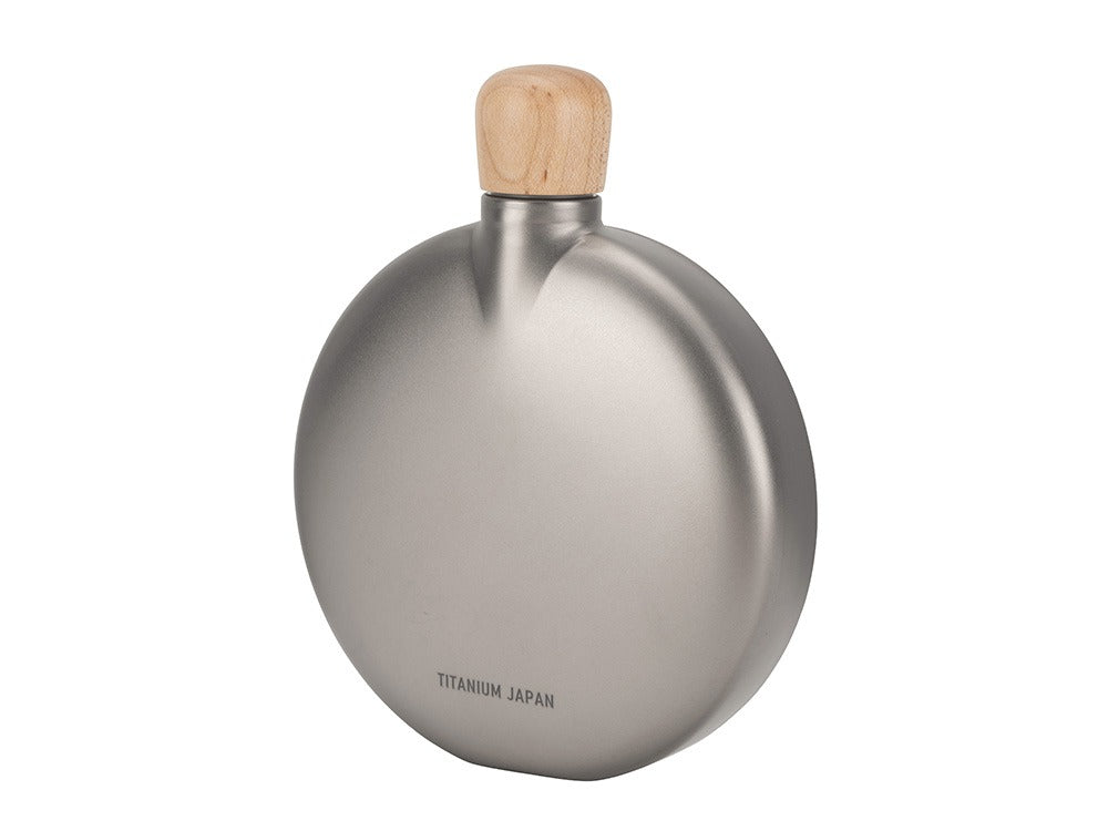 snow peak Titanium Flask 150 日本製鈦金屬酒樽 TW-116