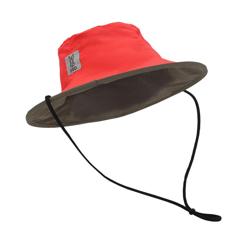DOD JOE B HAT 漁夫帽 卡其/紅色 AP1-877-KH