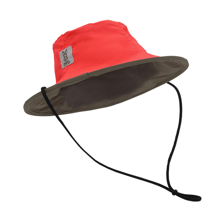 DOD JOE B HAT 漁夫帽 卡其/紅色 AP1-877-KH