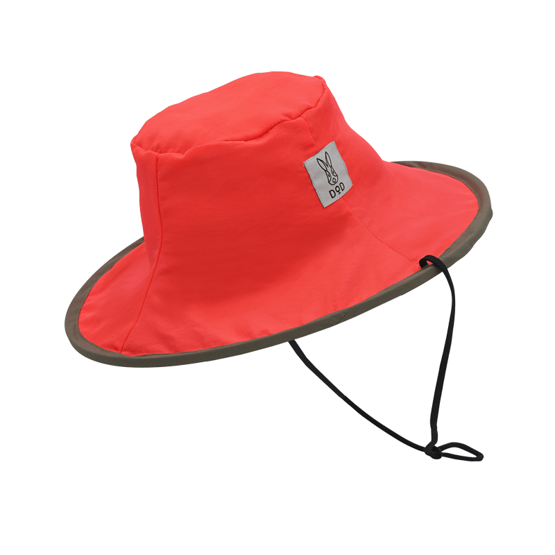 DOD JOE B HAT 漁夫帽 卡其/紅色 AP1-877-KH