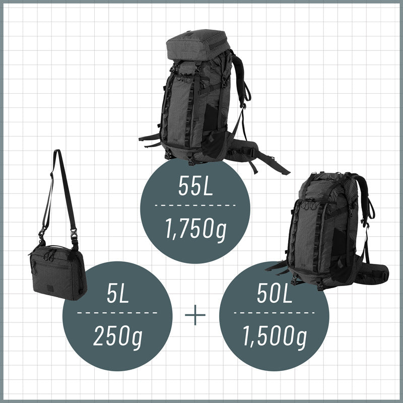DOD TOTTOKO BACKPACK 露營登山背囊 BA056-BK