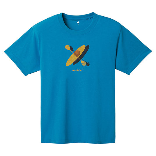 Montbell / mont-bell Wickron Tee Kayaking Bear (カヤックベア) 快乾物料T-shirt 1114844
