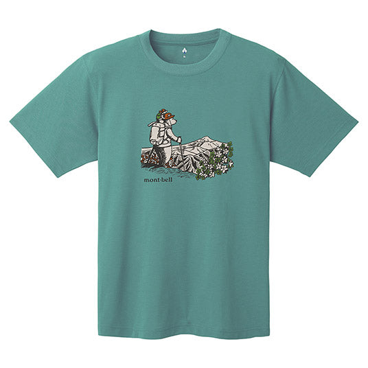 Montbell / mont-bell Wickron Tee Hiking Bear トレッキングベア 快乾物料 T-shirt 1114845