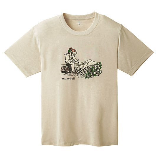 Montbell / mont-bell Wickron Tee Hiking Bear トレッキングベア 快乾物料 T-shirt 1114845