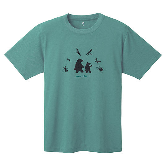 Montbell / mont-bell Wickron Tee Searching for Insects (虫さがし) 快乾物料T-shirt 1114847