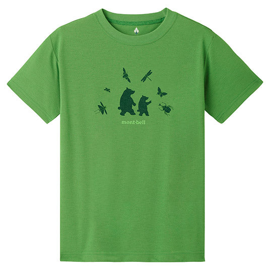 Montbell / mont-bell Wickron Tee Searching for Insects (虫さがし) 快乾物料T-shirt 1114847