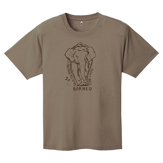 Montbell / mont-bell Wickron Tee BCTJ Borneo Elephant #2 ボルネオゾウ #2 快乾物料 T-shirt 1114850