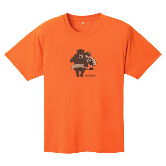 Montbell / mont-bell Wickron Tee Bear & Boy (クマと少年) 快乾物料T-shirt 1114951