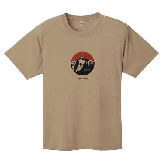 Montbell / mont-bell Wickron Tee Lithograph Tsurugi (リトグラフ 劔) 快乾物料T-shirt 1114955