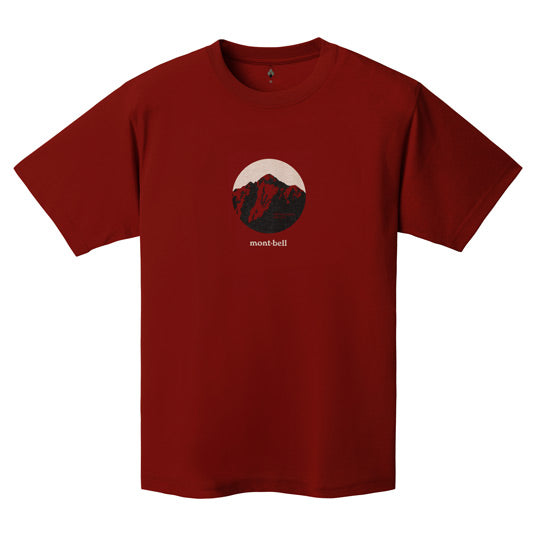 Montbell / mont-bell Wickron Tee Lithograph Tsurugi (リトグラフ 劔) 快乾物料T-shirt 1114955