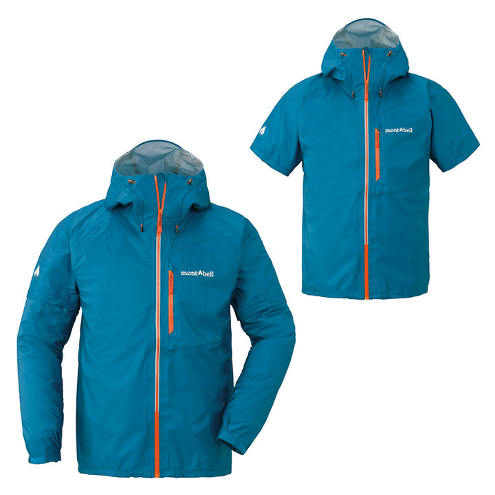 Montbell Convertible Rain Jacket 可拆衫袖防水外套 1128505 mont-bell