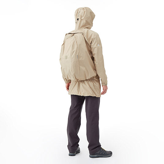 Montbell / mont-bell Pack Wrap Rain Coat 防水長外套 1128685